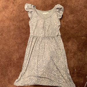 Loft-Flutter Sleeve Dress